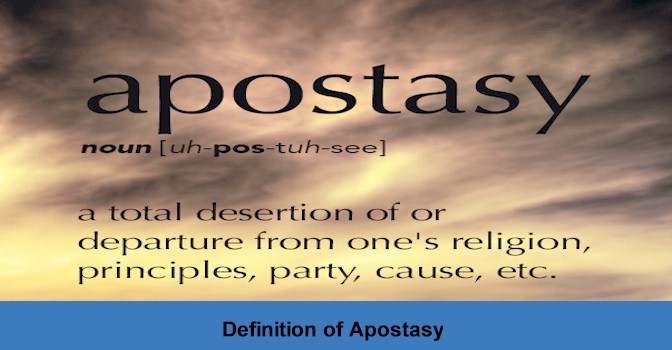 apostate meaning
