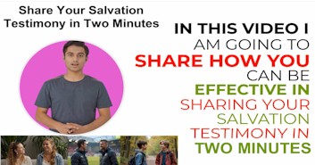 share testimony two minutes featured